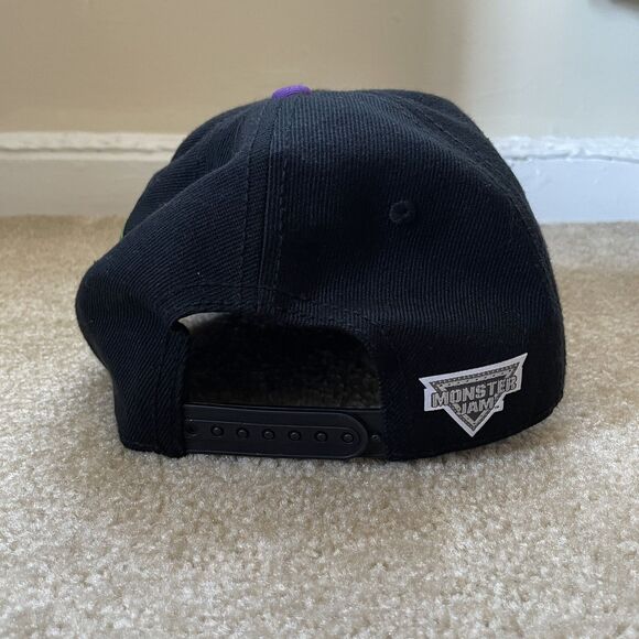 Grave Digger Monster Truck Jam Vintage Embroidered Snapback Hat Cap Retro Shovel - Picture 4 of 8